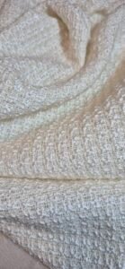 Ekru Cotton Chanel fabrics