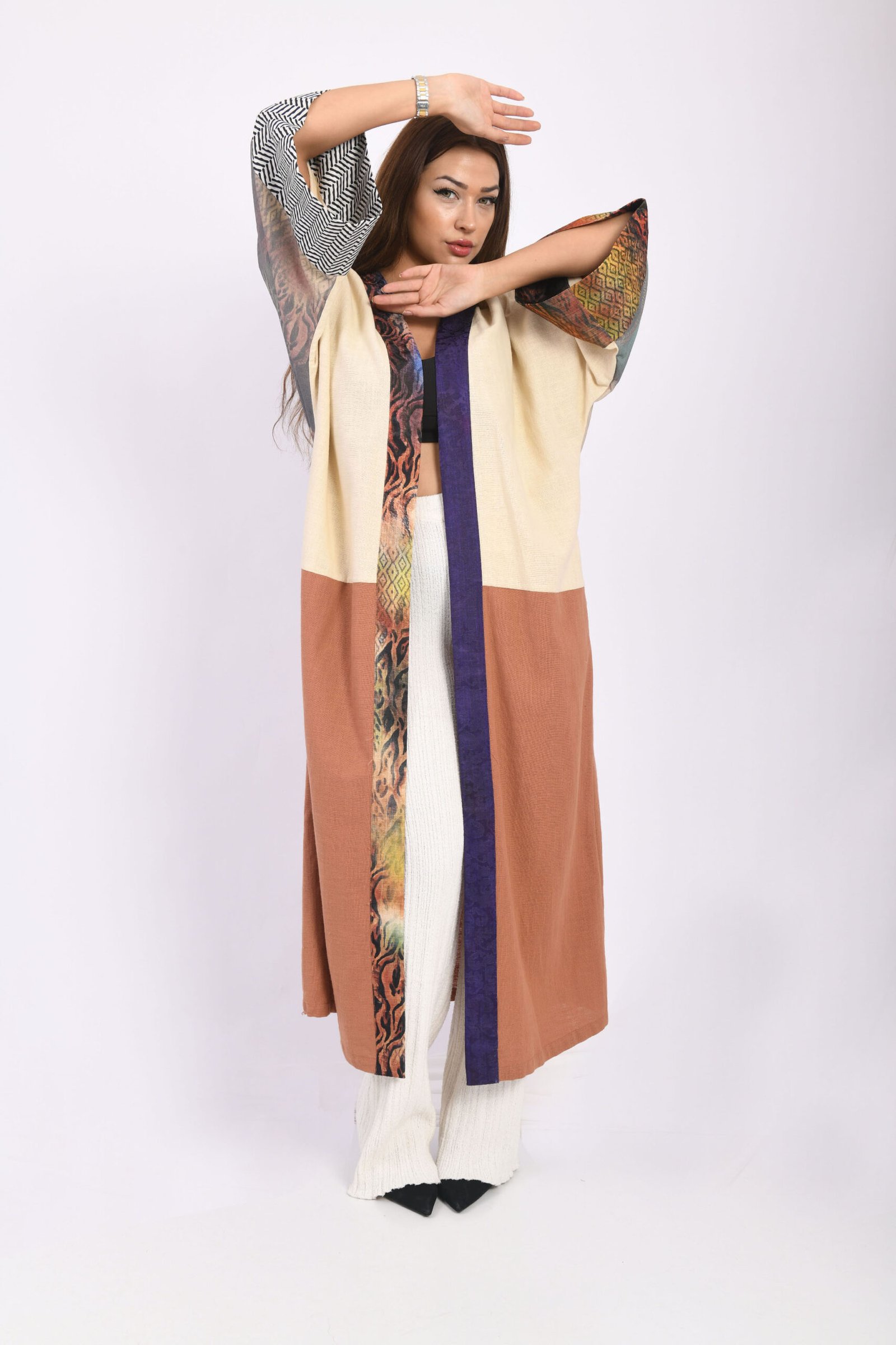 Esrar-ı Bahar Blazer Abaya - Görsel 3