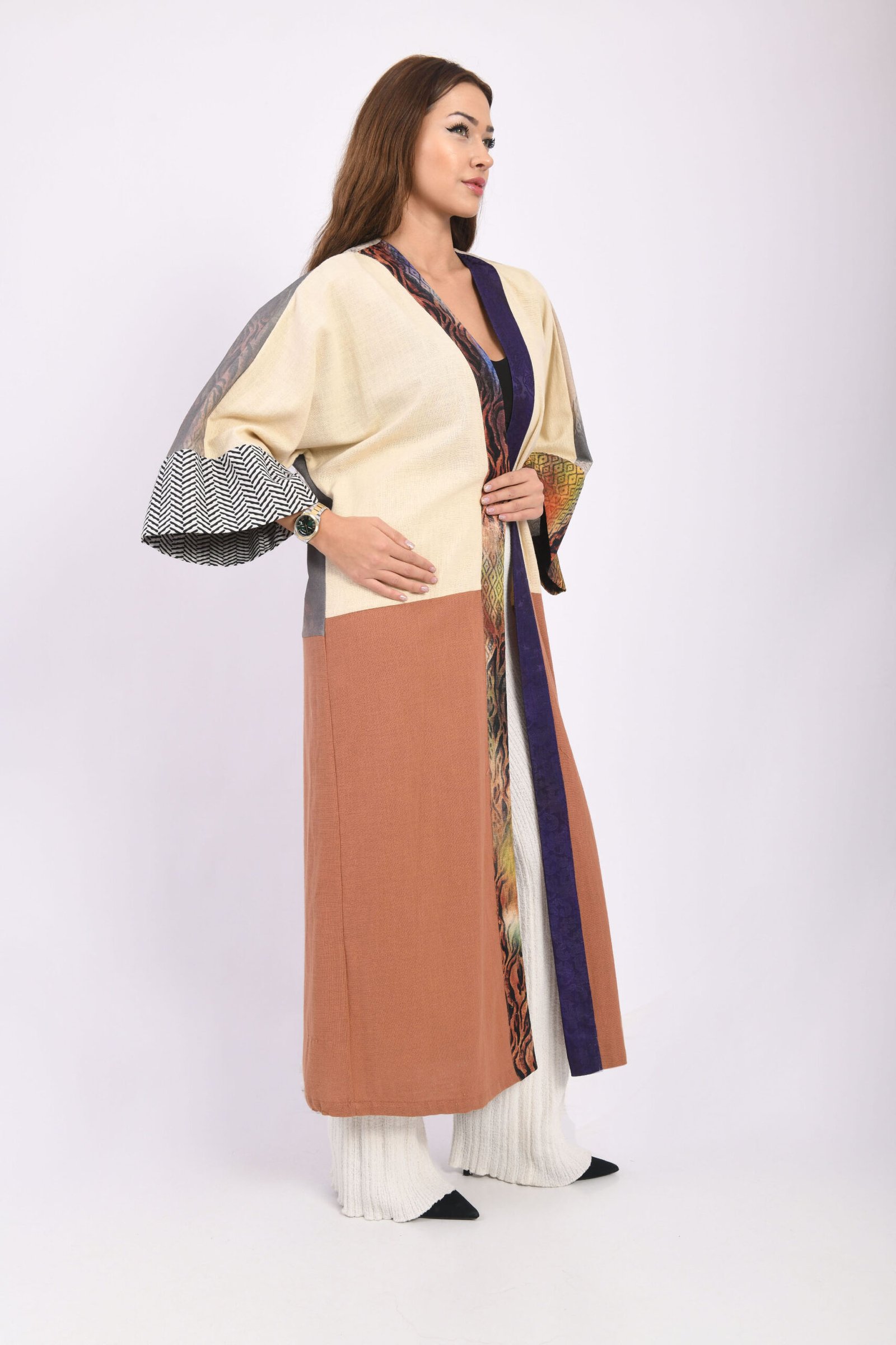 Esrar-ı Bahar Blazer Abaya - Görsel 5