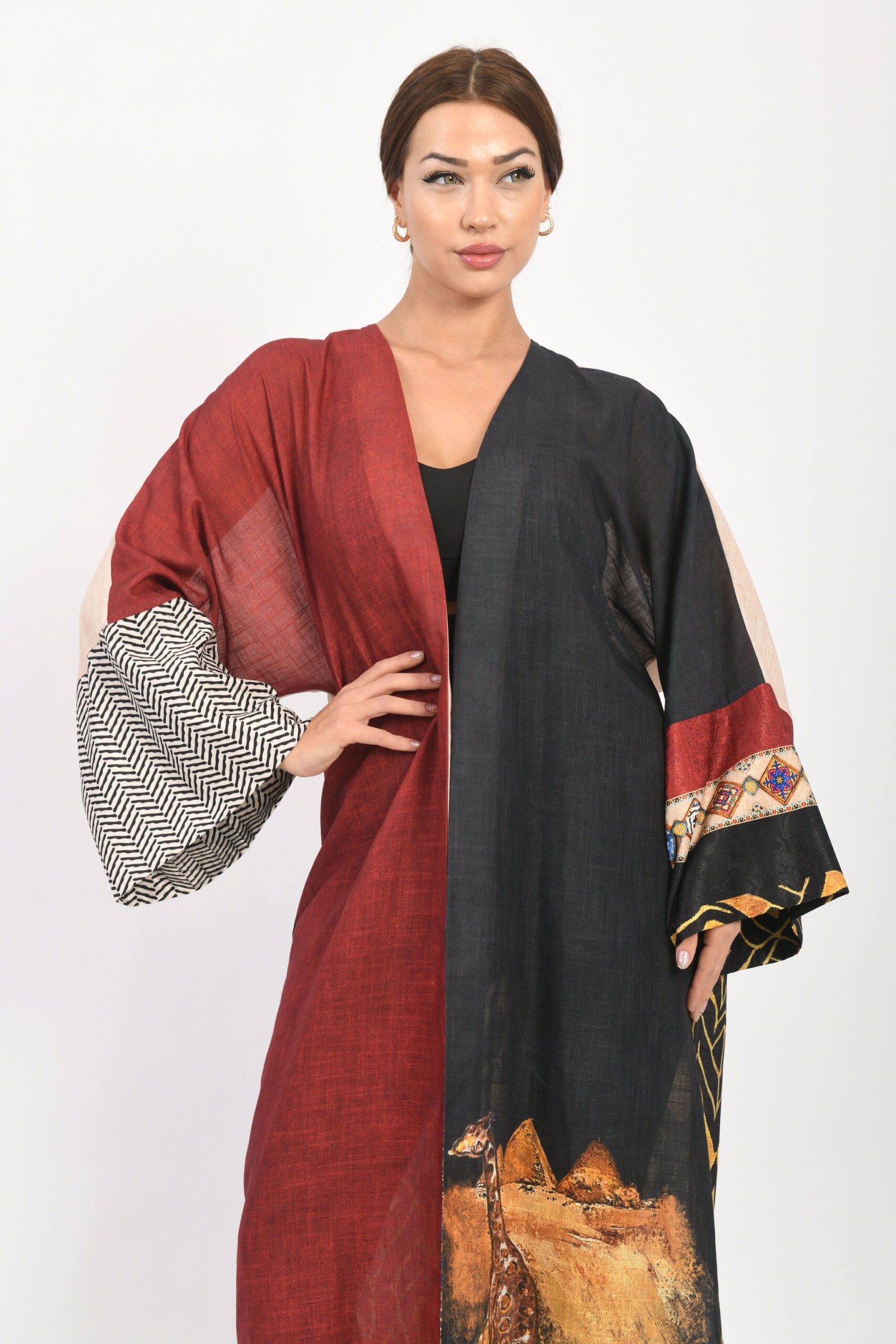 Amulet Cloak Blazer Abaya - Görsel 2