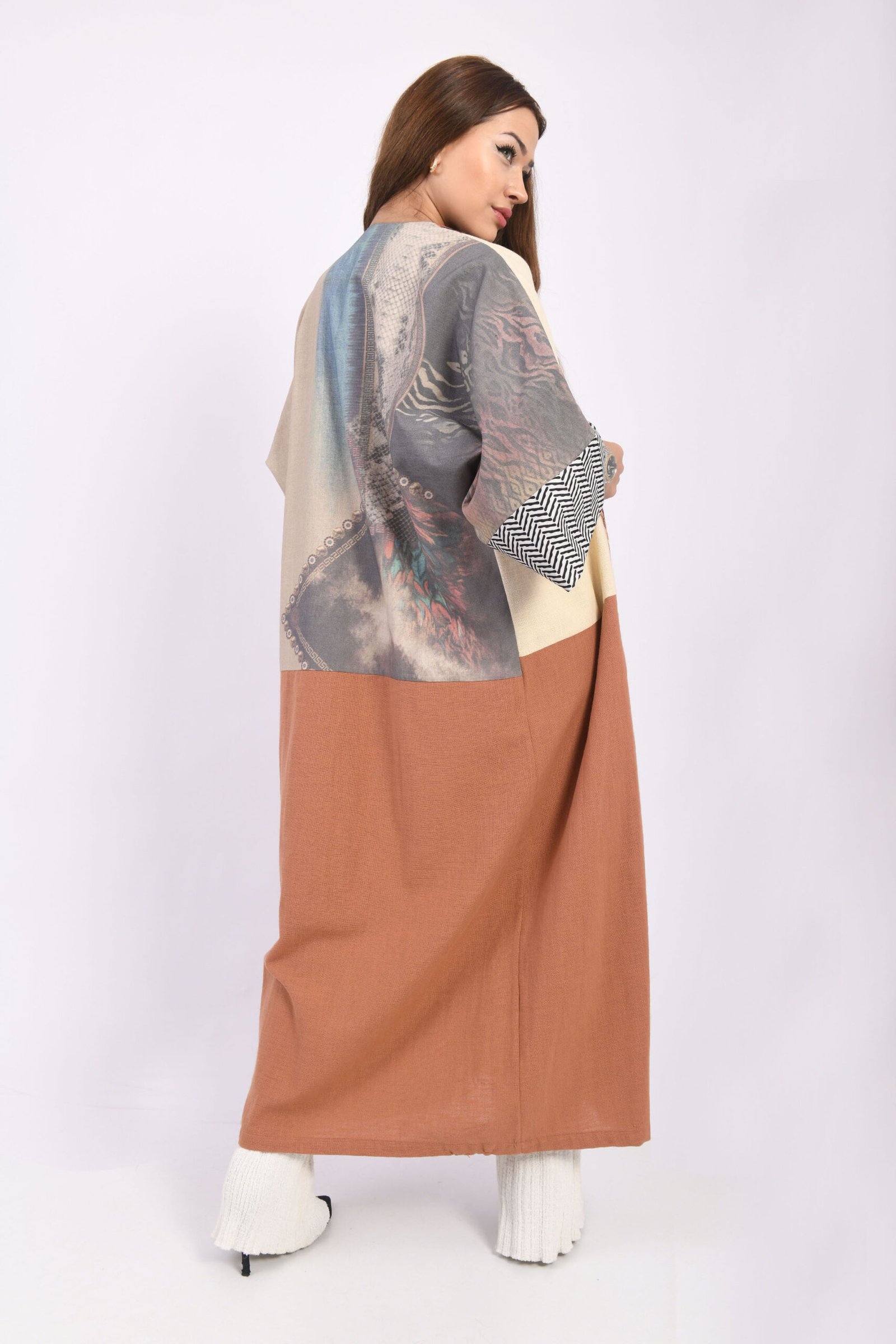 Esrar-ı Bahar Blazer Abaya - Görsel 7